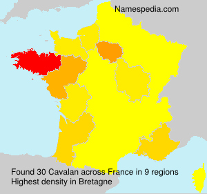Surname Cavalan in France Surname Cavalan in France