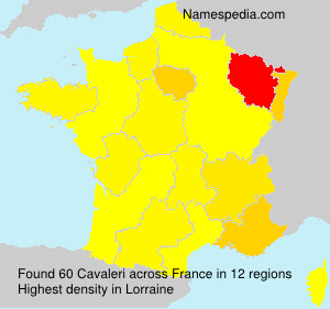 Surname Cavaleri in France Surname Cavaleri in France
