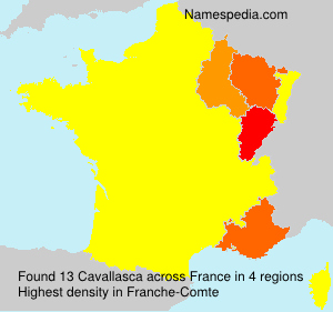 Surname Cavallasca in France Surname Cavallasca in France