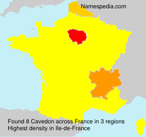 Surname Cavedon in France Surname Cavedon in France