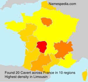 Surname Cavert in France Surname Cavert in France