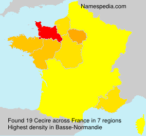 Surname Cecire in France Surname Cecire in France