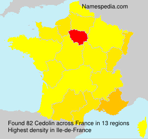 Surname Cedolin in France Surname Cedolin in France
