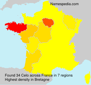 Surname Celo in France Surname Celo in France