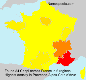 Surname Ceppi in France Surname Ceppi in France