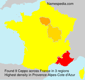 Surname Ceppo in France Surname Ceppo in France