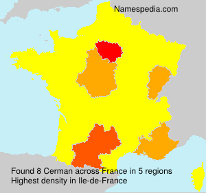 Surname Cerman in France Surname Cerman in France