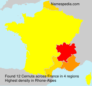 Surname Cernuta in France Surname Cernuta in France