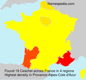 Surname Ceschel in France Surname Ceschel in France