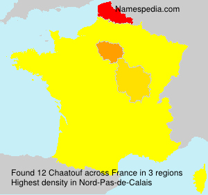 Surname Chaatouf in France Surname Chaatouf in France