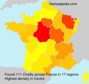Surname Chailly in France Surname Chailly in France