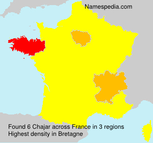 Surname Chajar in France Surname Chajar in France