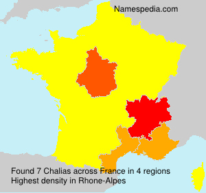 Surname Chalias in France Surname Chalias in France