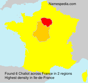 Surname Chaliot in France Surname Chaliot in France