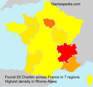 Surname Charbin in France Surname Charbin in France