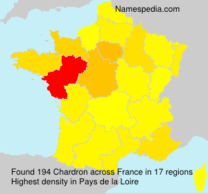 Surname Chardron in France Surname Chardron in France