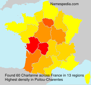 Surname Charlanne in France Surname Charlanne in France
