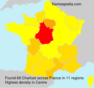 Surname Charluet in France Surname Charluet in France