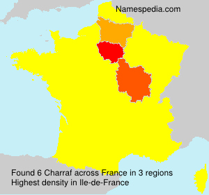 Surname Charraf in France Surname Charraf in France