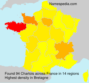 Surname Chartois in France Surname Chartois in France