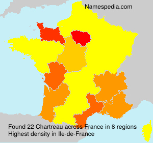 Surname Chartreau in France Surname Chartreau in France