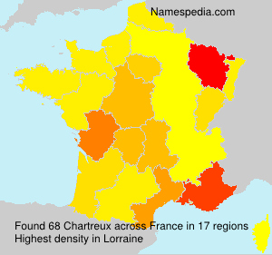 Surname Chartreux in France Surname Chartreux in France
