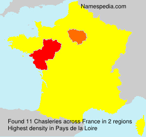 Surname Chasleries in France Surname Chasleries in France