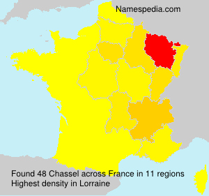 Surname Chassel in France Surname Chassel in France