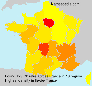 Surname Chastre in France Surname Chastre in France
