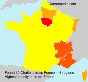 Surname Chatibi in France Surname Chatibi in France