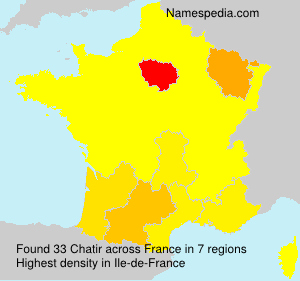 Surname Chatir in France Surname Chatir in France