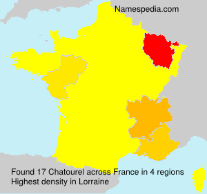 Surname Chatourel in France Surname Chatourel in France