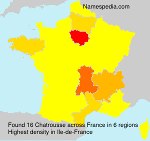 Surname Chatrousse in France Surname Chatrousse in France
