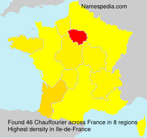 Surname Chauffourier in France Surname Chauffourier in France