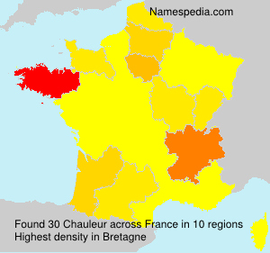 Surname Chauleur in France Surname Chauleur in France