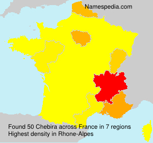 Surname Chebira in France Surname Chebira in France
