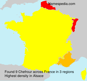 Surname Chefrour in France Surname Chefrour in France