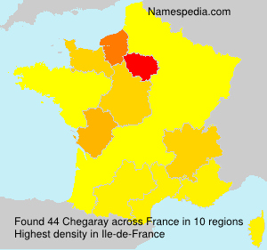 Surname Chegaray in France Surname Chegaray in France