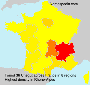 Surname Chegut in France Surname Chegut in France