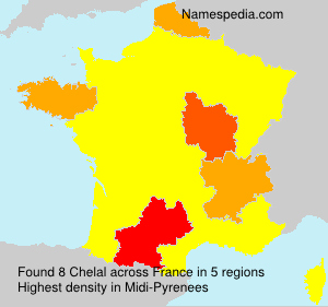 Surname Chelal in France Surname Chelal in France