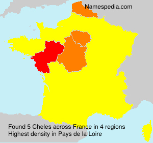 Surname Cheles in France Surname Cheles in France