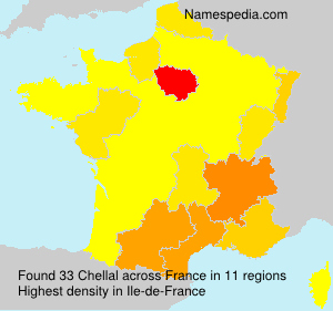 Surname Chellal in France Surname Chellal in France