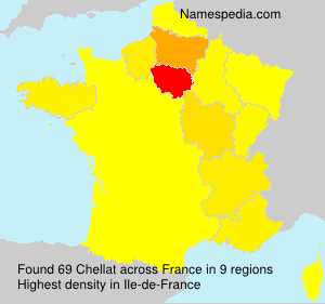 Surname Chellat in France Surname Chellat in France