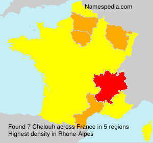 Surname Chelouh in France Surname Chelouh in France