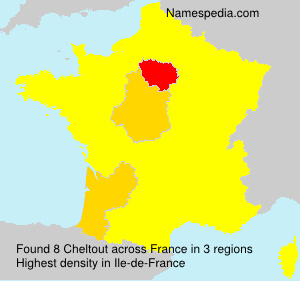 Surname Cheltout in France Surname Cheltout in France