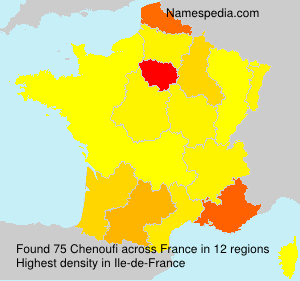 Surname Chenoufi in France Surname Chenoufi in France