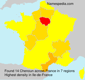 Surname Chenoun in France Surname Chenoun in France