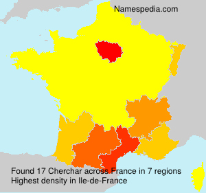 Surname Cherchar in France Surname Cherchar in France