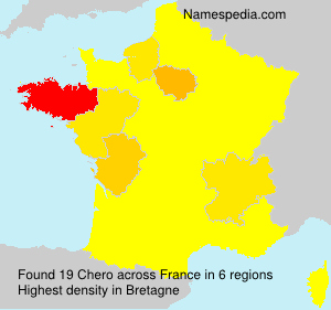 Surname Chero in France Surname Chero in France