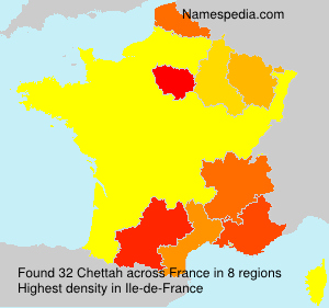 Surname Chettah in France Surname Chettah in France